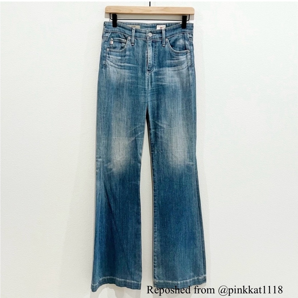 AG The Janis High Rise Flared Leg Jean Size 27